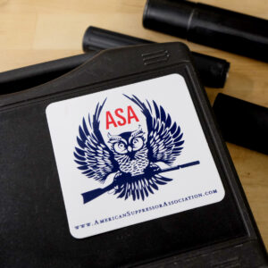 ASA Square Sticker – Owl