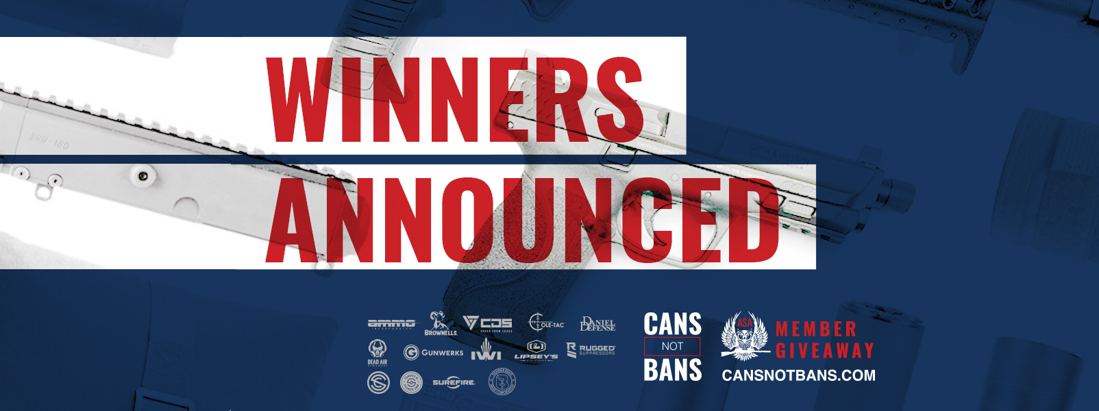 Read more about the article November Cans Not Bans Member Giveaway Winners Announced