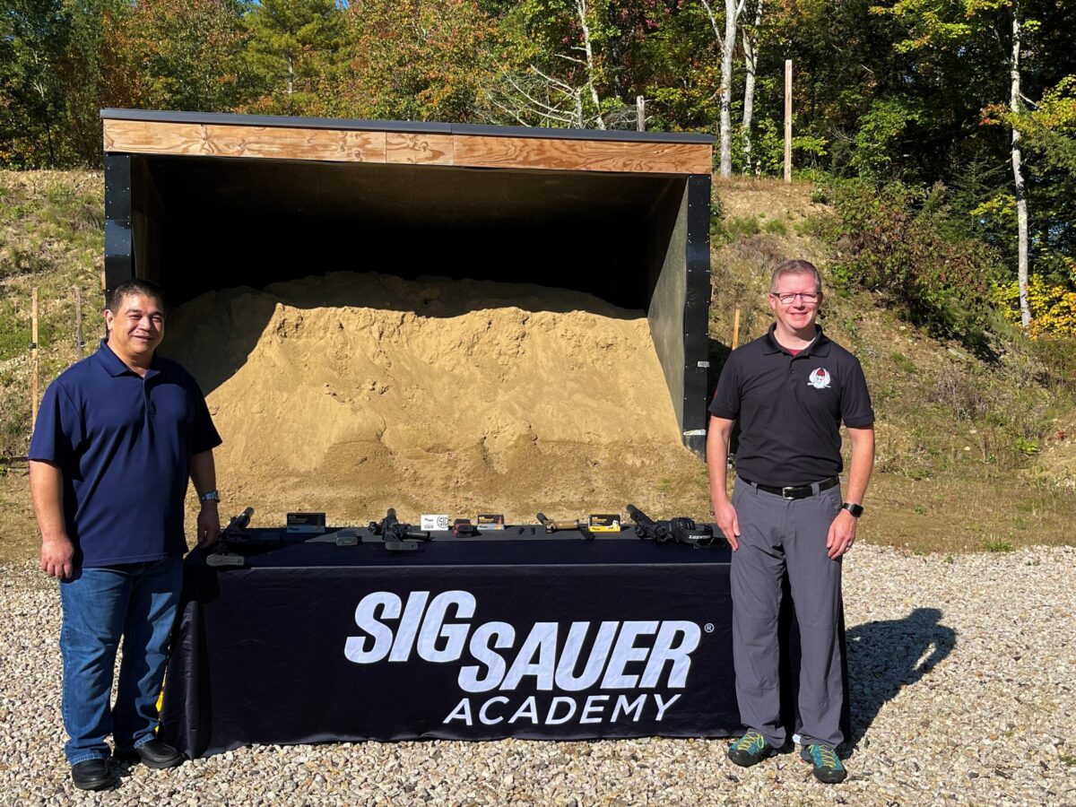 ASA Staff hosted an educational demo at Sig Sauer Academy