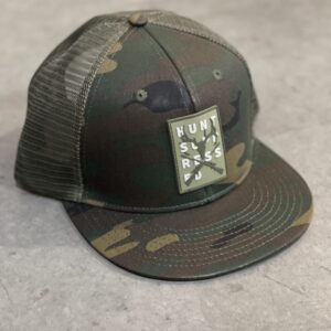 ASA Hunt Suppressed Deer & Crossed Rifles PVC Patch Hat