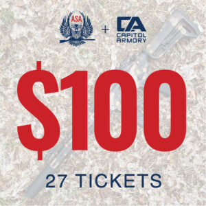 Quiet In The Capitol 2024 Raffle – 27 Tickets