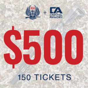 Quiet In The Capitol 2024 Raffle – 150 Tickets