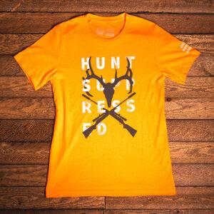 NEW – Hunt Suppressed Deer T- Shirt (Blaze Orange)