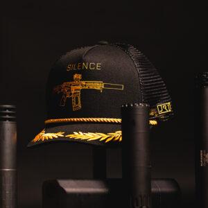 NEW – Silence Is Golden Hat- Black