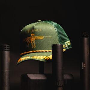NEW – Silence Is Golden Hat – Green