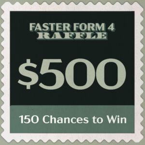 Faster Form 4 Raffle 2024 – 150 Tickets